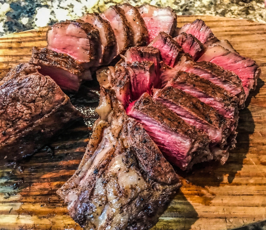 Sliced Steak Photo by Author